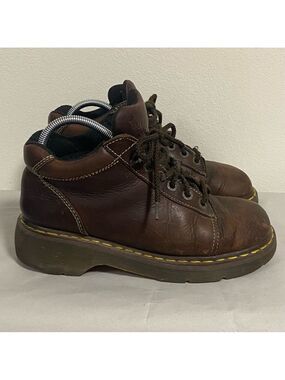 Doc Martens Boots Women’s 10 Brown Leather 8542 Ankle Lace-Up Boots Toya Boots